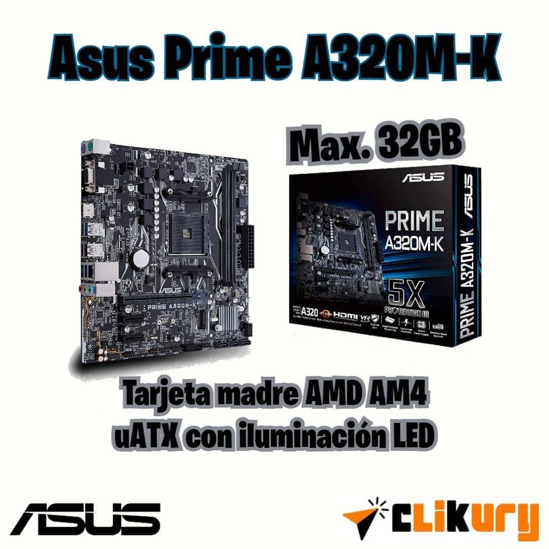 Analisis placas base asus prime a320m k 12