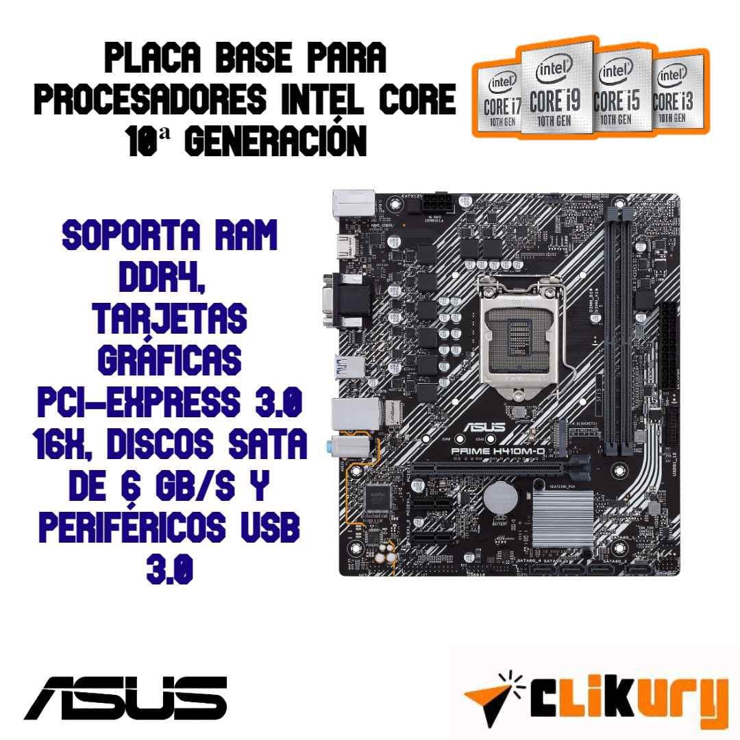 Analisis placas base asus prime h410m d 11