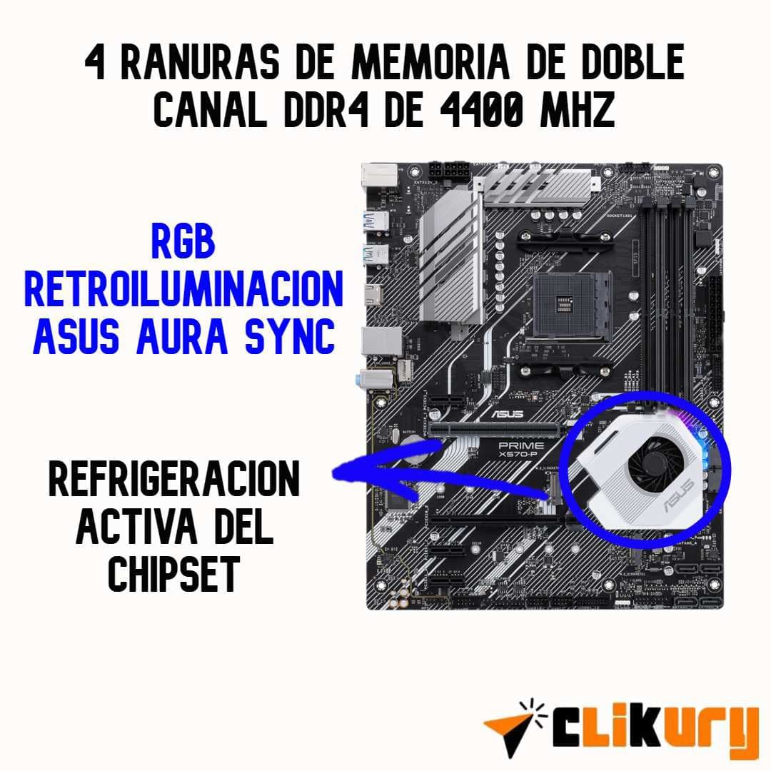 Analisis placas base asus prime x570 p 17