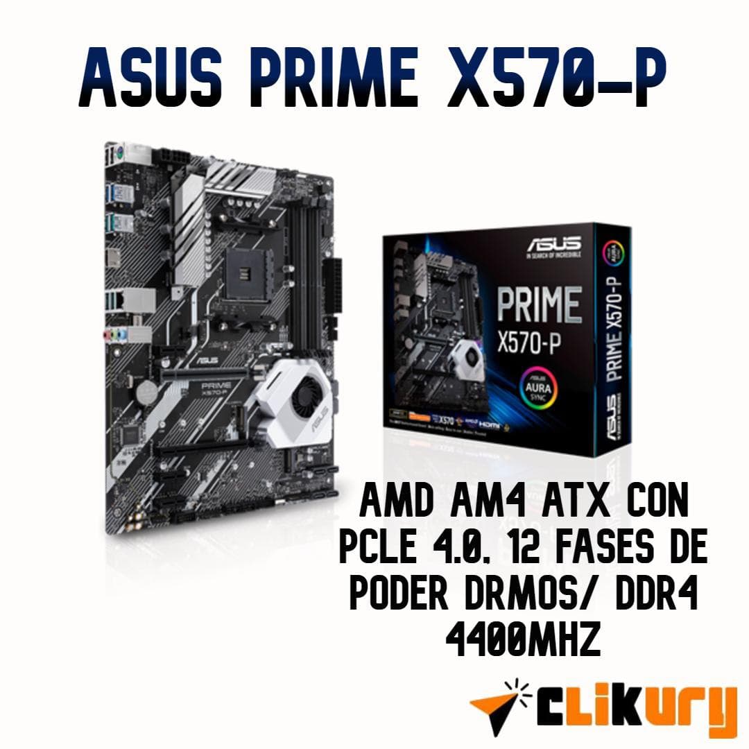 Analisis placas base asus prime x570 p 19