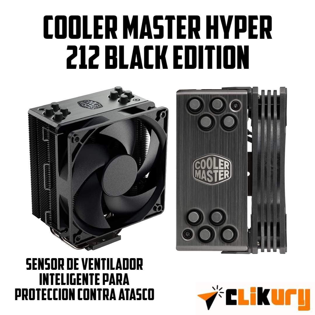 Analisis refrigeracion cooler master hyper 212 black edition 10