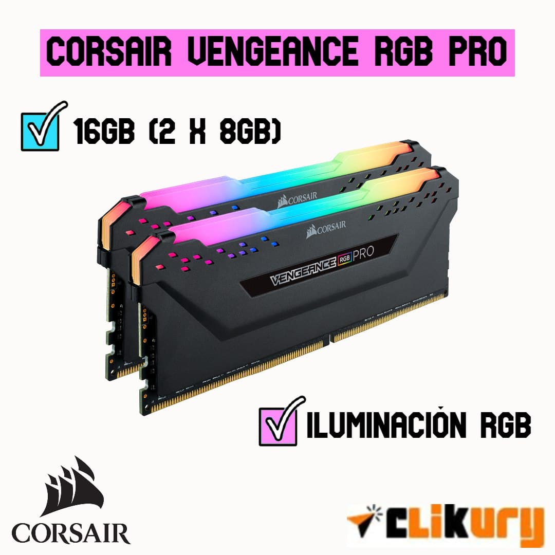 Analisis memorias ram corsair vengeance rgb pro 10