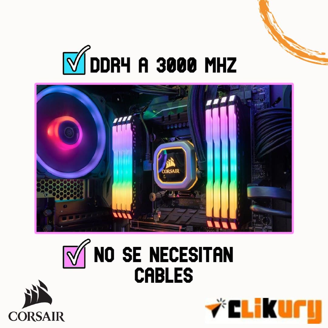 Analisis memorias ram corsair vengeance rgb pro 12