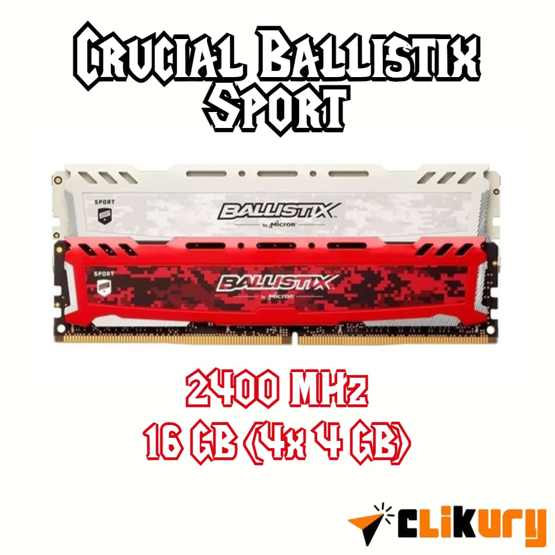 Analisis memorias ram crucial ballistix sport 10