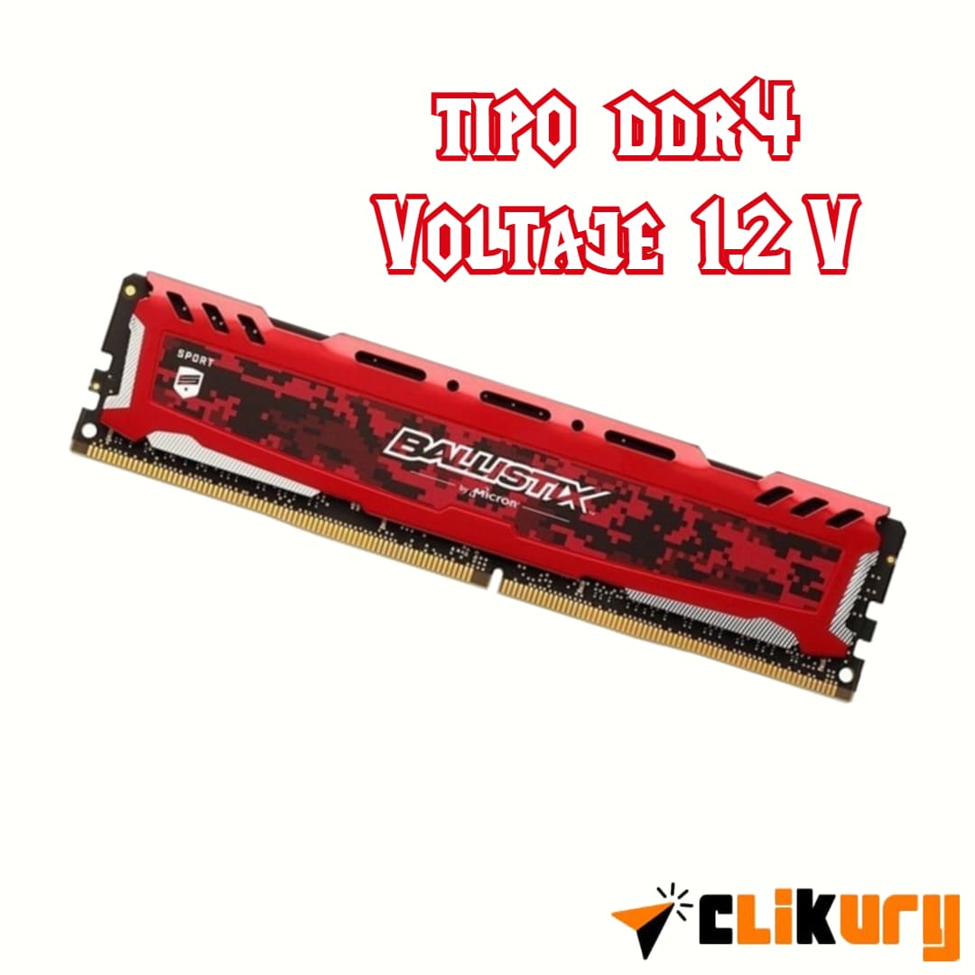 Analisis memorias ram crucial ballistix sport 11