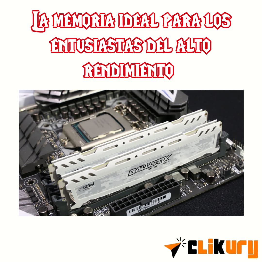 Analisis memorias ram crucial ballistix sport 12