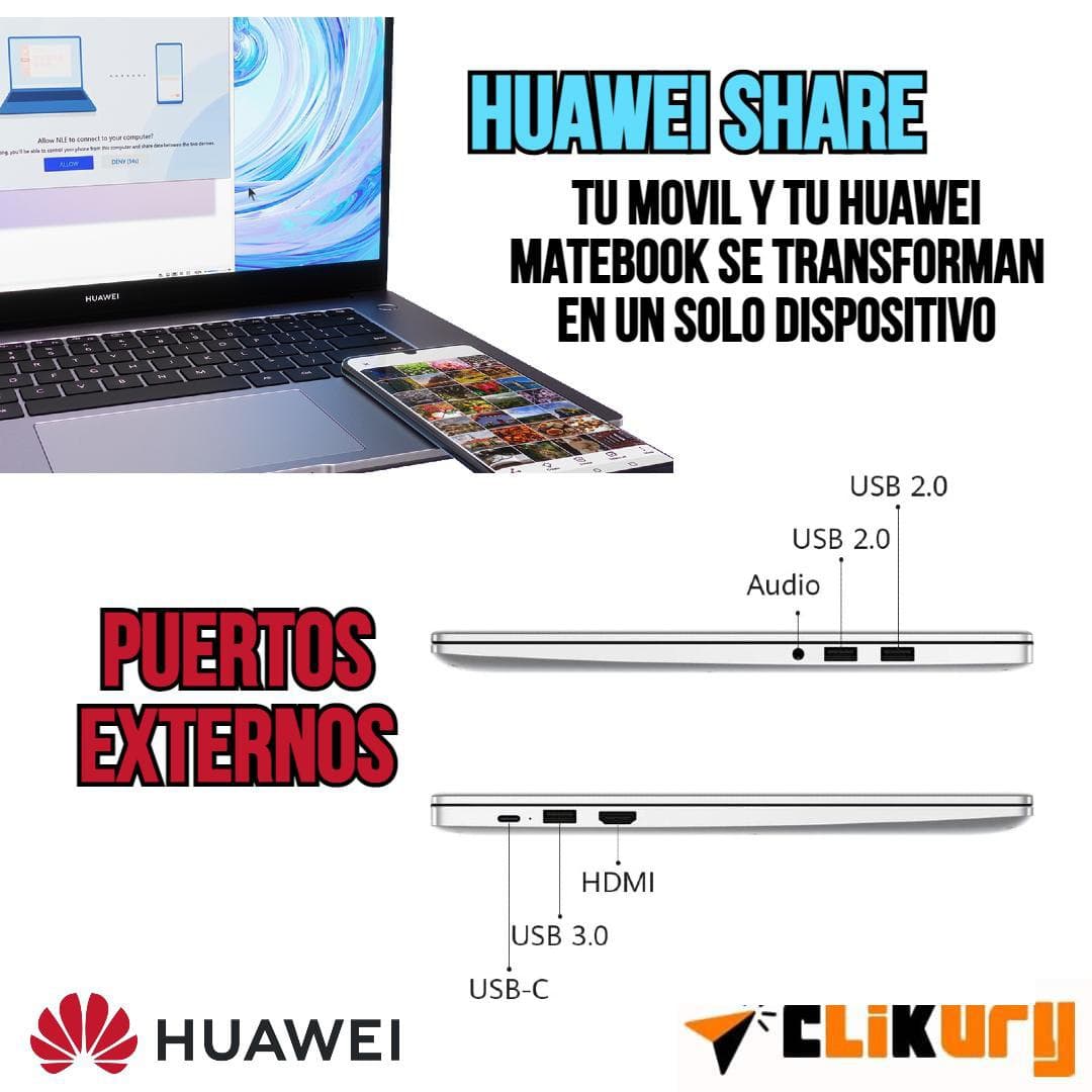 Analisis portatiles huawei matebook d15 14