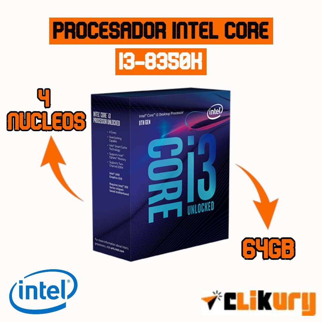 Analisis procesadores intel core i3 8350k 10