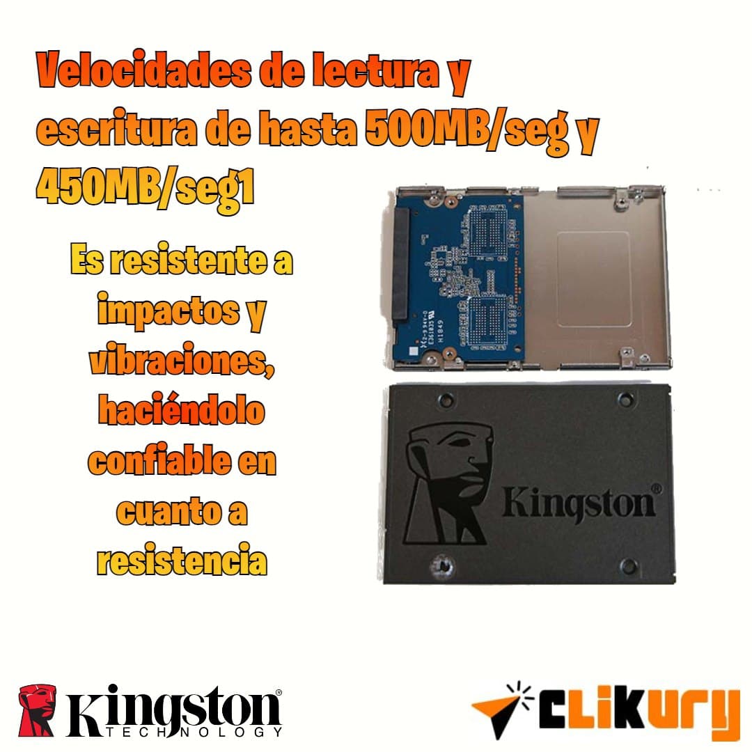 Analisis discos duros kingston a400 ssd 12