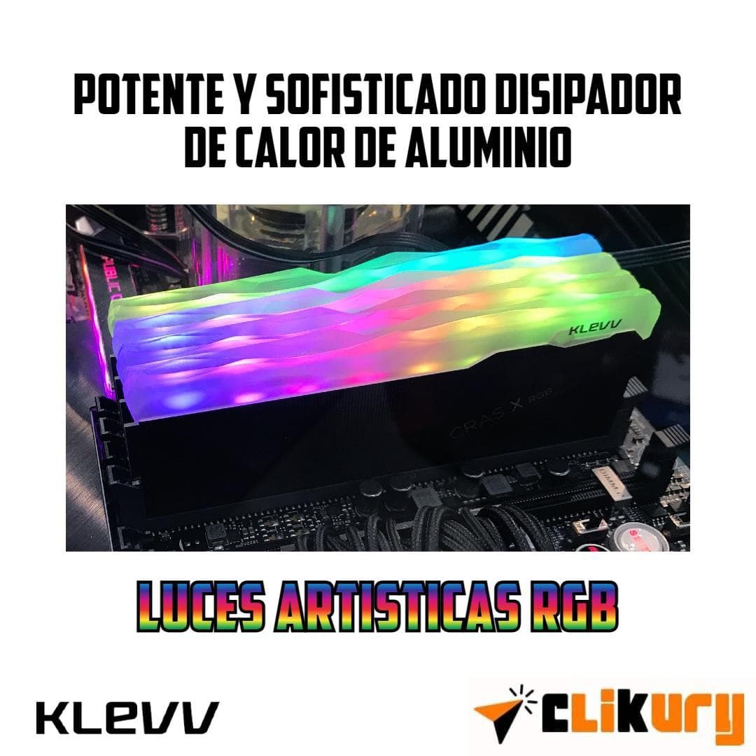 Analisis memorias ram klevv cras x rgb 15