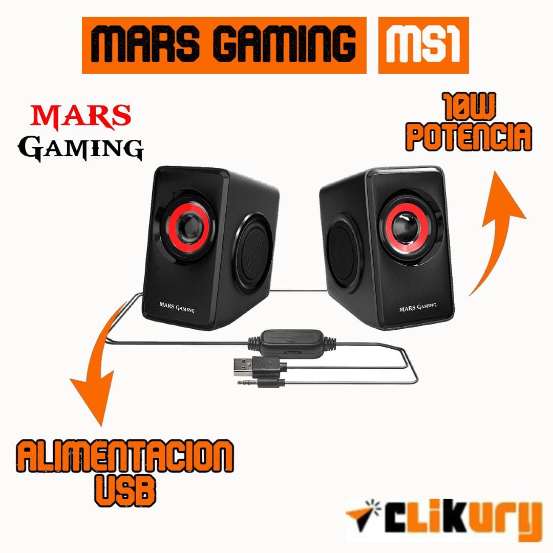 Analisis altavoces mars gaming ms1 9