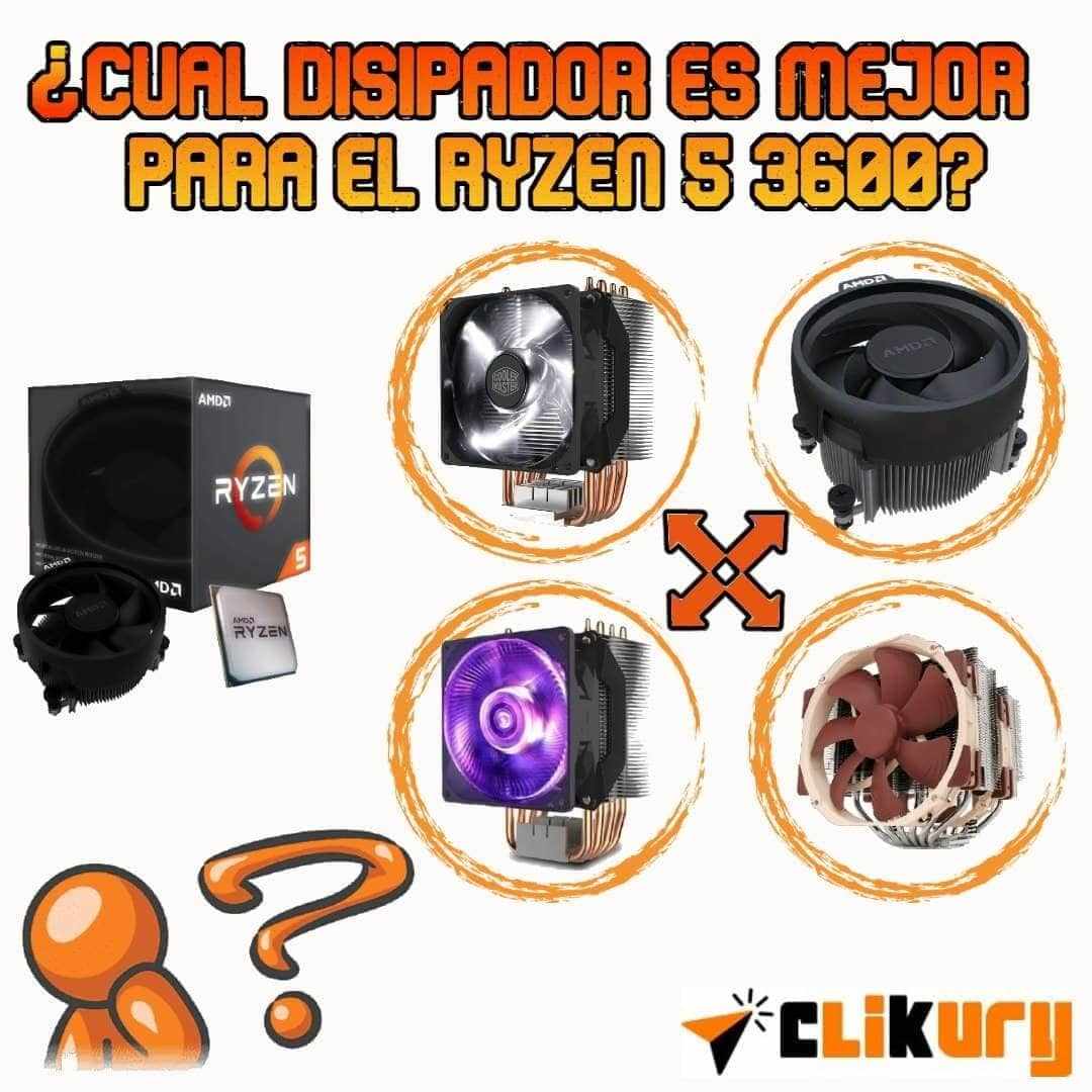 Guias mejores disipadores ryzen 5 3600 3