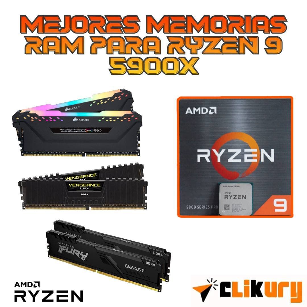 Guias mejores memorias ram para ryzen 9 5900x 15