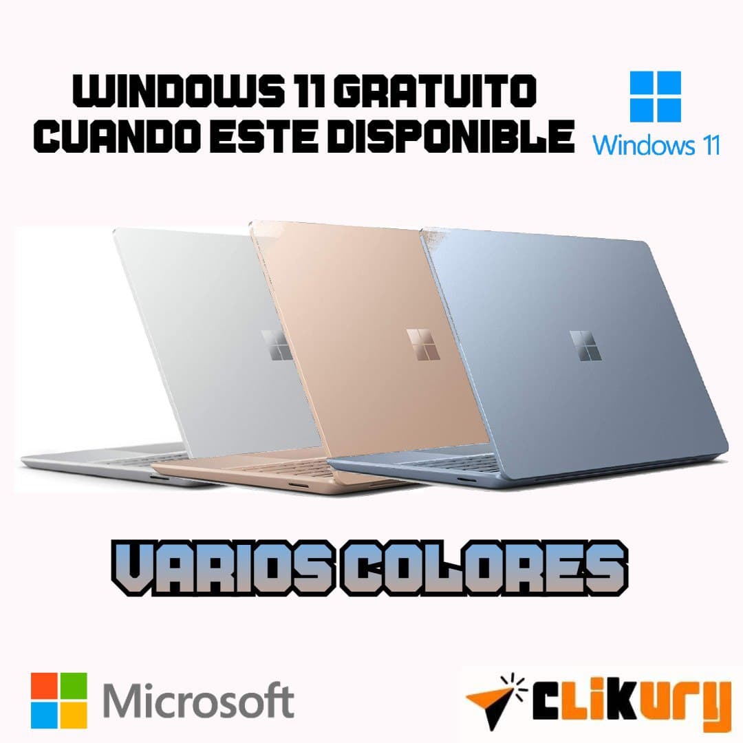 Analisis portatiles microsoft surface laptop go 12