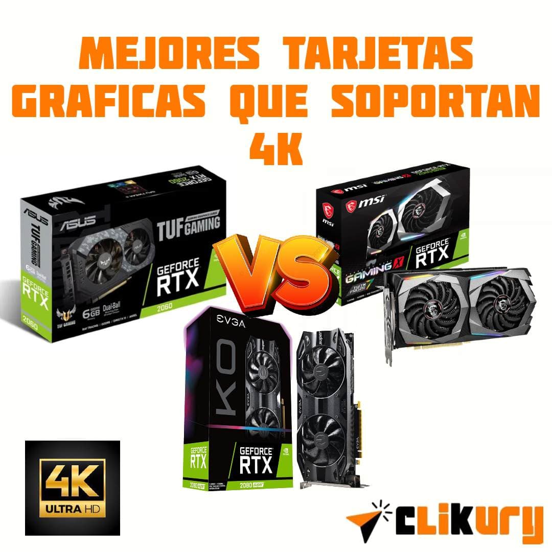 Guias mejores tarjetas graficas 4k 4